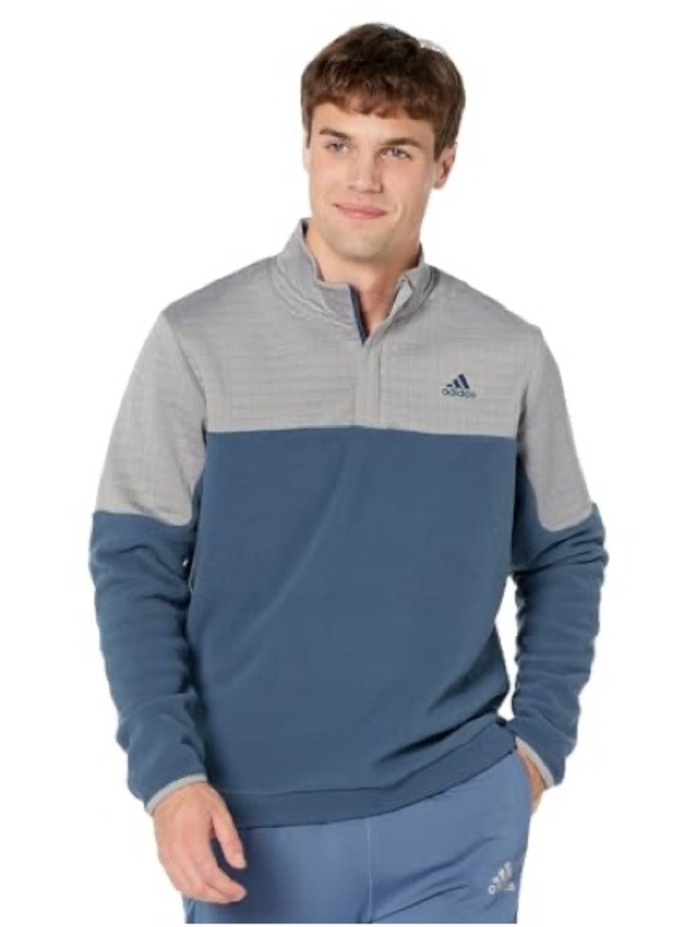 Adidas DWR Block 1/4 Zip Golf Pullover